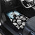 Personalized Funny Halloween F’Caw Raven Car Mats Black Bird Crow With Skulls - Wonder Print Shop