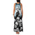 Personalized Funny Halloween F’Caw Raven Family Matching Tank Maxi Dress and Hawaiian Shirt Black Bird Crow With Skulls - Wonder Print Shop