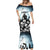 Personalized Funny Halloween F’Caw Raven Mermaid Dress Black Bird Crow With Skulls - Wonder Print Shop