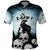 Personalized Funny Halloween F’Caw Raven Polo Shirt Black Bird Crow With Skulls - Wonder Print Shop