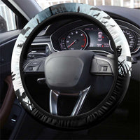 Funny Halloween F’Caw Raven Steering Wheel Cover Black Bird Crow With Skulls - Wonder Print Shop