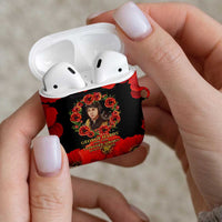 George Hardy Tuskegee Memorial AirPods Case Red Tail Pilots Legacy of Courage - Wonder Print Shop