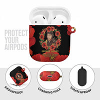 George Hardy Tuskegee Memorial AirPods Case Red Tail Pilots Legacy of Courage - Wonder Print Shop