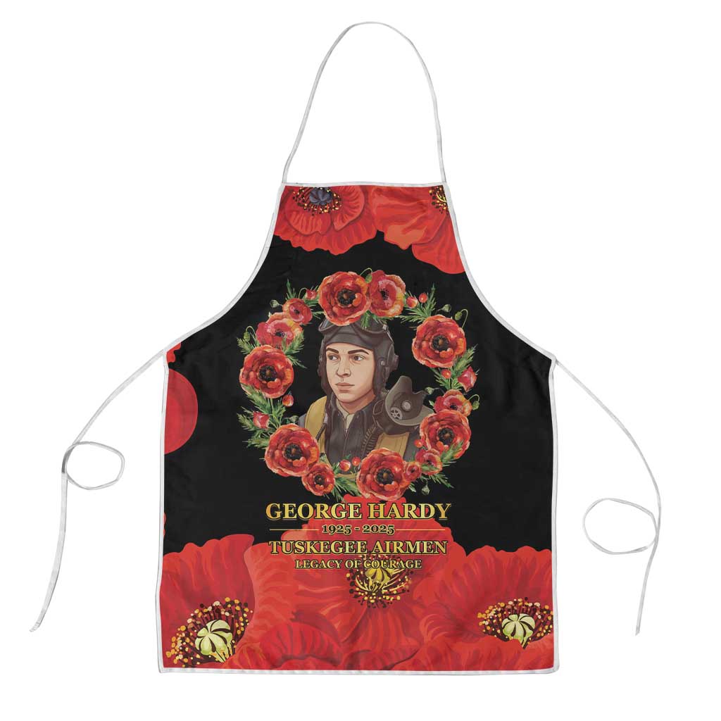 George Hardy Tuskegee Memorial Apron Red Tail Pilots Legacy of Courage - Wonder Print Shop