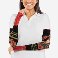 George Hardy Tuskegee Memorial Arm Sleeves Red Tail Pilots Legacy of Courage - Wonder Print Shop