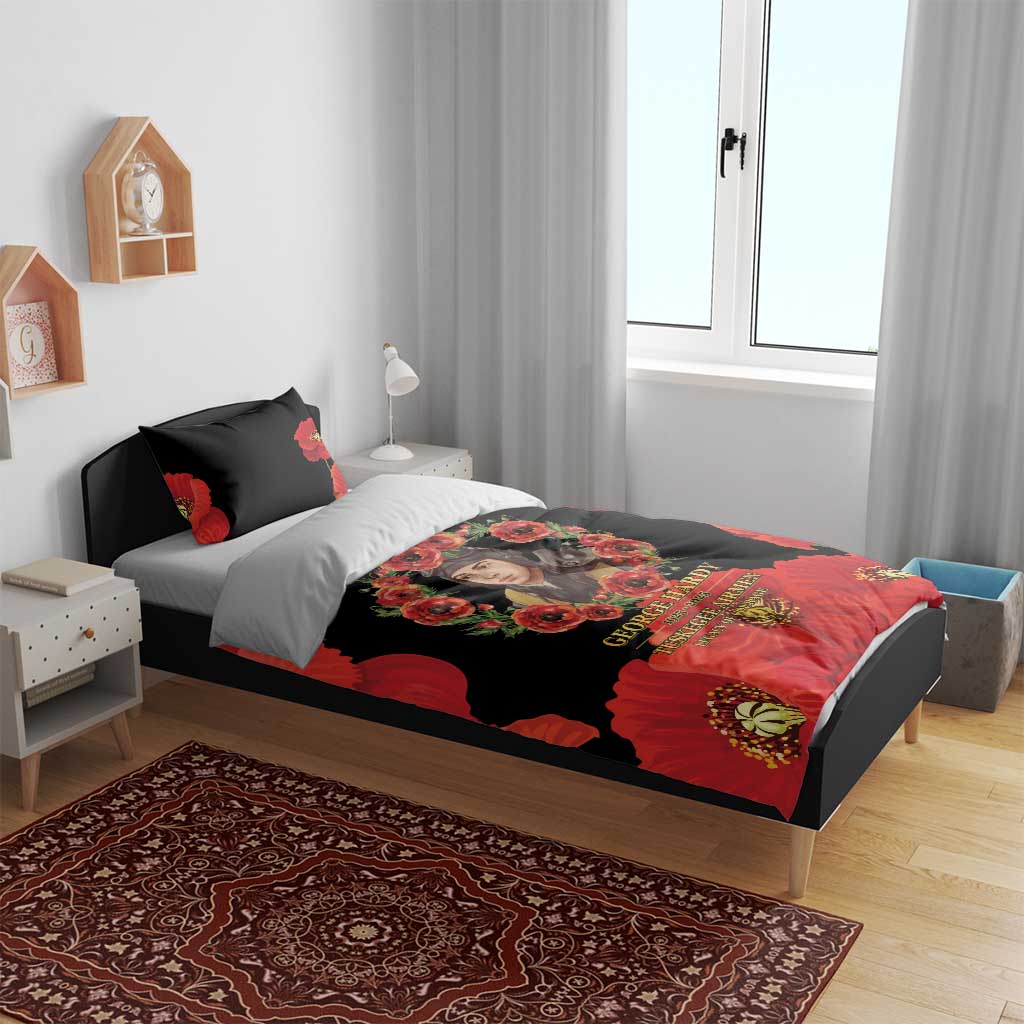 George Hardy Tuskegee Memorial Bedding Set Red Tail Pilots Legacy of Courage - Wonder Print Shop