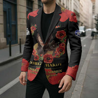 George Hardy Tuskegee Memorial Blazer Red Tail Pilots Legacy of Courage - Wonder Print Shop