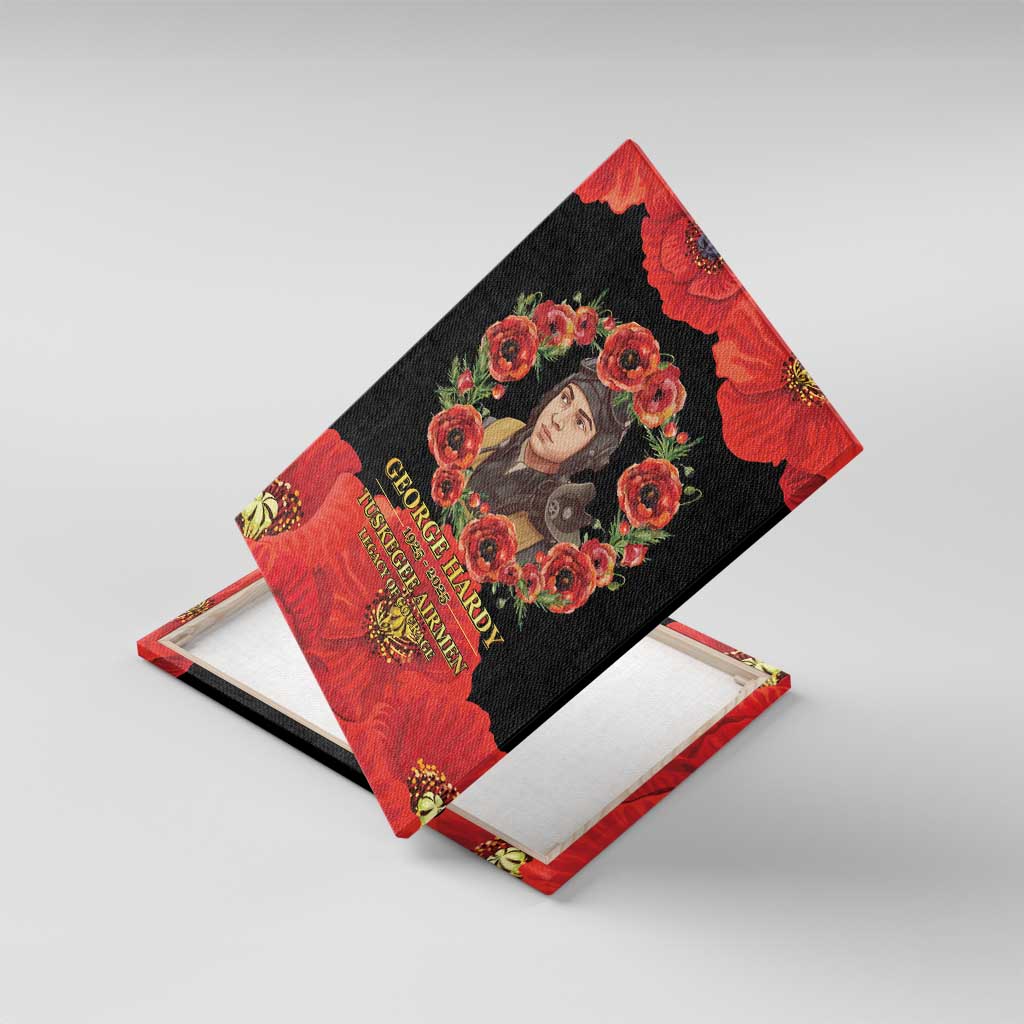 George Hardy Tuskegee Memorial Canvas Wall Art Red Tail Pilots Legacy of Courage - Wonder Print Shop