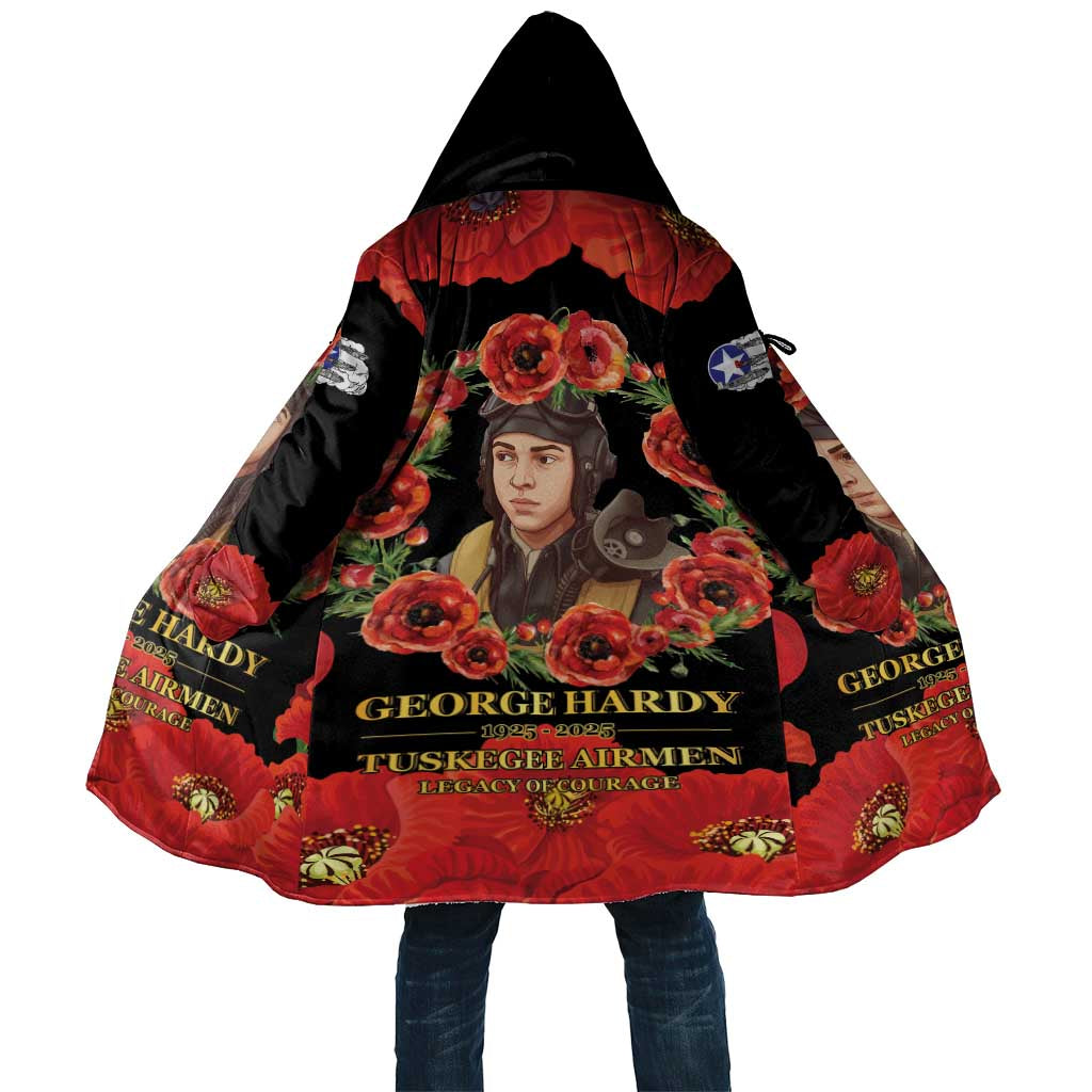 George Hardy Tuskegee Memorial Cloak Red Tail Pilots Legacy of Courage - Wonder Print Shop