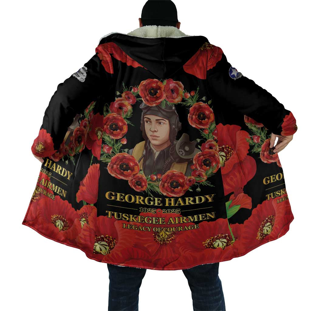 George Hardy Tuskegee Memorial Cloak Red Tail Pilots Legacy of Courage - Wonder Print Shop