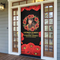 George Hardy Tuskegee Memorial Door Cover Red Tail Pilots Legacy of Courage - Wonder Print Shop