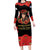George Hardy Tuskegee Memorial Family Matching Long Sleeve Bodycon Dress and Hawaiian Shirt Red Tail Pilots Legacy of Courage - Wonder Print Shop