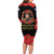 George Hardy Tuskegee Memorial Family Matching Long Sleeve Bodycon Dress and Hawaiian Shirt Red Tail Pilots Legacy of Courage - Wonder Print Shop