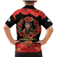 George Hardy Tuskegee Memorial Family Matching Mermaid Dress and Hawaiian Shirt Red Tail Pilots Legacy of Courage - Wonder Print Shop