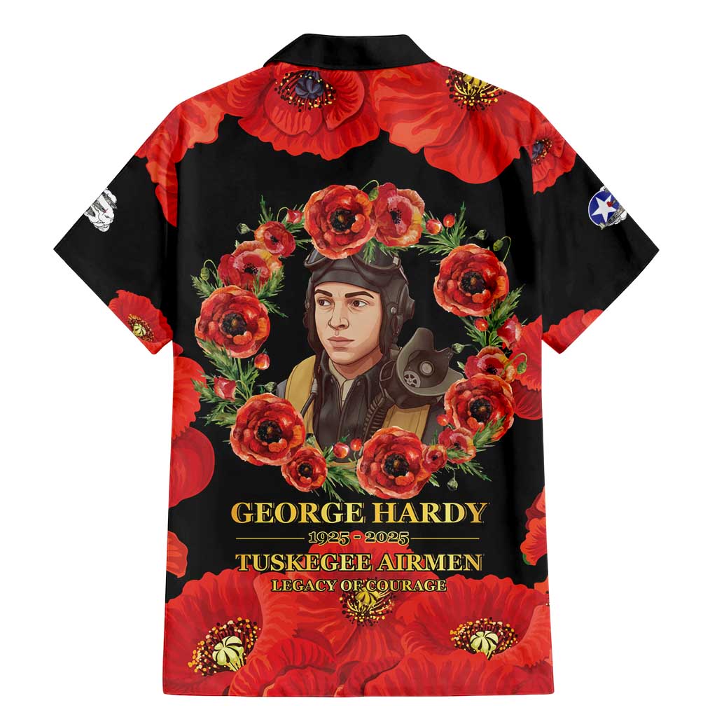George Hardy Tuskegee Memorial Family Matching Mermaid Dress and Hawaiian Shirt Red Tail Pilots Legacy of Courage - Wonder Print Shop