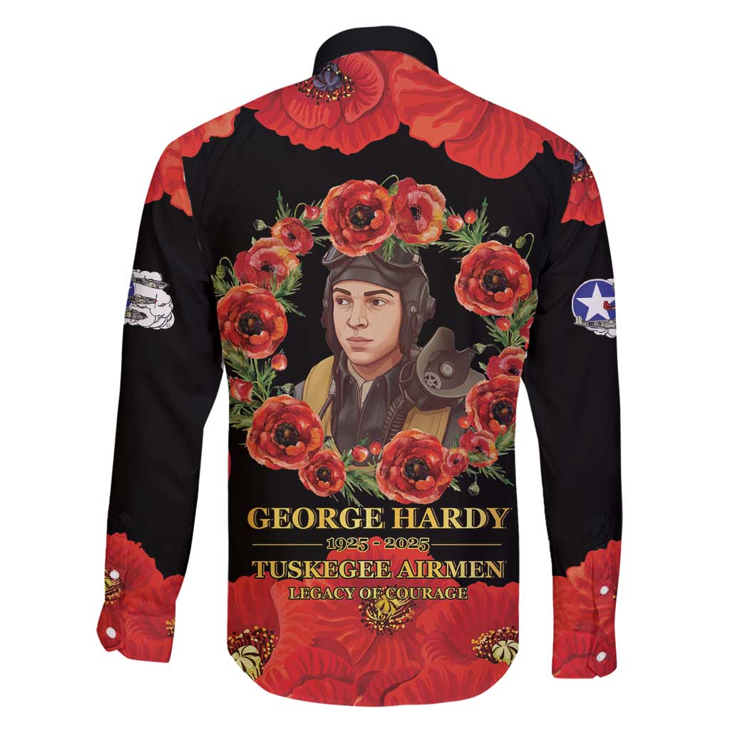George Hardy Tuskegee Memorial Family Matching Mermaid Dress and Hawaiian Shirt Red Tail Pilots Legacy of Courage - Wonder Print Shop
