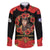 George Hardy Tuskegee Memorial Family Matching Off The Shoulder Long Sleeve Dress and Hawaiian Shirt Red Tail Pilots Legacy of Courage - Wonder Print Shop