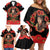 George Hardy Tuskegee Memorial Family Matching Off Shoulder Short Dress and Hawaiian Shirt Red Tail Pilots Legacy of Courage - Wonder Print Shop