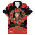 George Hardy Tuskegee Memorial Family Matching Short Sleeve Bodycon Dress and Hawaiian Shirt Red Tail Pilots Legacy of Courage - Wonder Print Shop