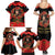 George Hardy Tuskegee Memorial Family Matching Summer Maxi Dress and Hawaiian Shirt Red Tail Pilots Legacy of Courage - Wonder Print Shop
