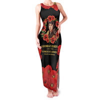 George Hardy Tuskegee Memorial Family Matching Tank Maxi Dress and Hawaiian Shirt Red Tail Pilots Legacy of Courage - Wonder Print Shop