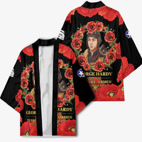 George Hardy Tuskegee Memorial Kimono Red Tail Pilots Legacy of Courage - Wonder Print Shop