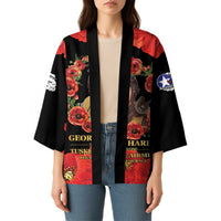 George Hardy Tuskegee Memorial Kimono Red Tail Pilots Legacy of Courage - Wonder Print Shop