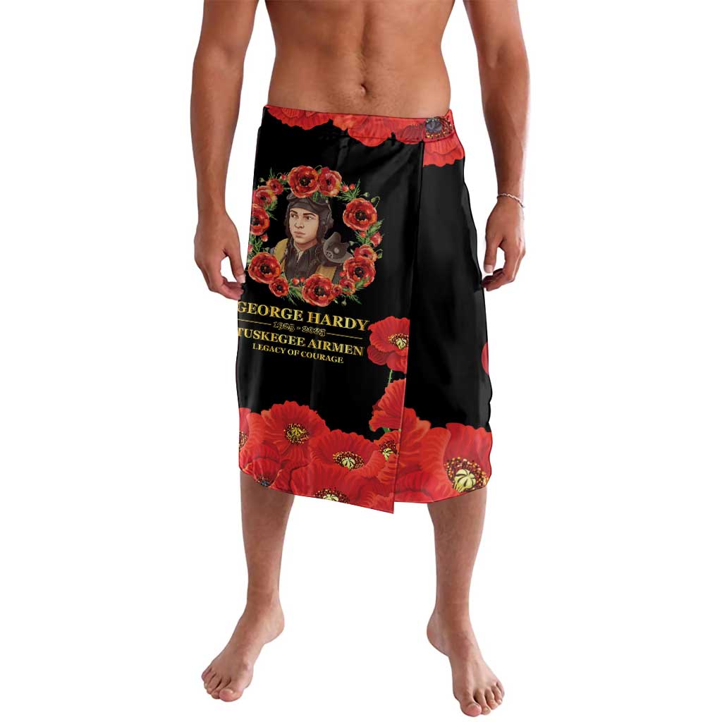 George Hardy Tuskegee Memorial Lavalava Red Tail Pilots Legacy of Courage - Wonder Print Shop