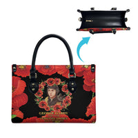 George Hardy Tuskegee Memorial Leather Bag Red Tail Pilots Legacy of Courage - Wonder Print Shop