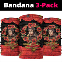 George Hardy Tuskegee Memorial Neck Gaiter Red Tail Pilots Legacy of Courage - Wonder Print Shop