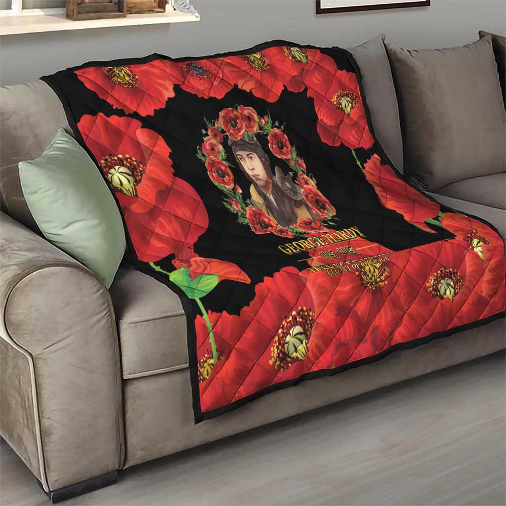 George Hardy Tuskegee Memorial Quilt Red Tail Pilots Legacy of Courage - Wonder Print Shop