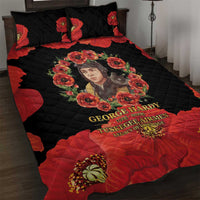 George Hardy Tuskegee Memorial Quilt Bed Set Red Tail Pilots Legacy of Courage - Wonder Print Shop