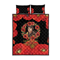 George Hardy Tuskegee Memorial Quilt Bed Set Red Tail Pilots Legacy of Courage - Wonder Print Shop