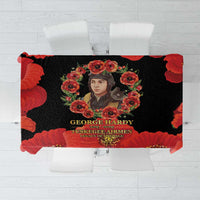 George Hardy Tuskegee Memorial Tablecloth Red Tail Pilots Legacy of Courage - Wonder Print Shop