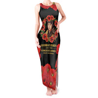 George Hardy Tuskegee Memorial Tank Maxi Dress Red Tail Pilots Legacy of Courage - Wonder Print Shop