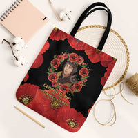 George Hardy Tuskegee Memorial Tote Bag Red Tail Pilots Legacy of Courage - Wonder Print Shop