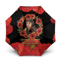 George Hardy Tuskegee Memorial Umbrella Red Tail Pilots Legacy of Courage - Wonder Print Shop