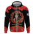 George Hardy Tuskegee Memorial Zip Hoodie Red Tail Pilots Legacy of Courage - Wonder Print Shop
