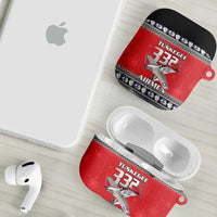 Tuskegee Red Tails Airmen Christmas AirPods Case P-51 Mustang 332nd Fighter Group - Wonder Print Shop