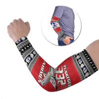 Tuskegee Red Tails Airmen Christmas Arm Sleeves P-51 Mustang 332nd Fighter Group - Wonder Print Shop