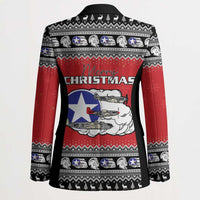 Tuskegee Red Tails Airmen Christmas Blazer P-51 Mustang 332nd Fighter Group - Wonder Print Shop