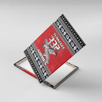 Tuskegee Red Tails Airmen Christmas Canvas Wall Art P-51 Mustang 332nd Fighter Group - Wonder Print Shop