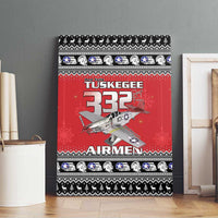 Tuskegee Red Tails Airmen Christmas Canvas Wall Art P-51 Mustang 332nd Fighter Group - Wonder Print Shop