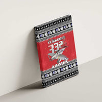 Tuskegee Red Tails Airmen Christmas Canvas Wall Art P-51 Mustang 332nd Fighter Group - Wonder Print Shop