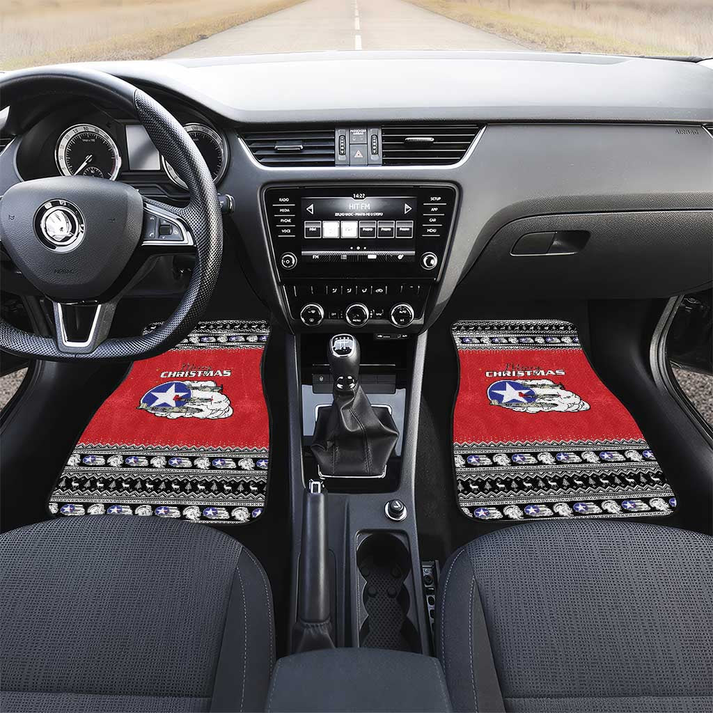 Tuskegee Red Tails Airmen Christmas Car Mats P-51 Mustang 332nd Fighter Group - Wonder Print Shop