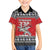 Tuskegee Red Tails Airmen Christmas Family Matching Off The Shoulder Long Sleeve Dress and Hawaiian Shirt P-51 Mustang 332nd Fighter Group - Wonder Print Shop