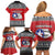 Tuskegee Red Tails Airmen Christmas Family Matching Off Shoulder Short Dress and Hawaiian Shirt P-51 Mustang 332nd Fighter Group - Wonder Print Shop