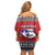 Tuskegee Red Tails Airmen Christmas Family Matching Off Shoulder Short Dress and Hawaiian Shirt P-51 Mustang 332nd Fighter Group - Wonder Print Shop