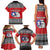 Tuskegee Red Tails Airmen Christmas Family Matching Tank Maxi Dress and Hawaiian Shirt P-51 Mustang 332nd Fighter Group - Wonder Print Shop