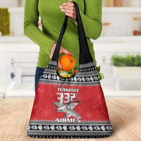 Tuskegee Red Tails Airmen Christmas Grocery Bag P-51 Mustang 332nd Fighter Group - Wonder Print Shop